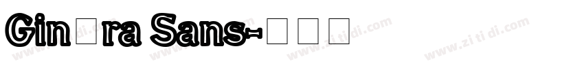 Ginóra Sans字体转换